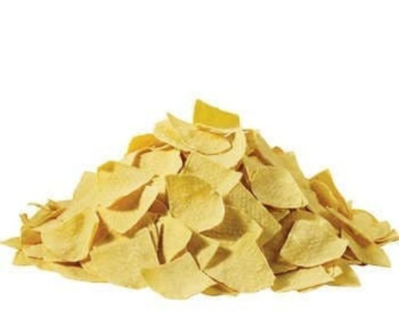 Yellow Unfried Nacho Corn Chips